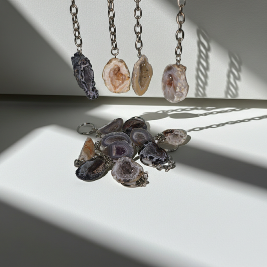 Achat Geode Schlüsselanhänger