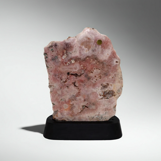 Pink Amethyst auf Standfuß 02